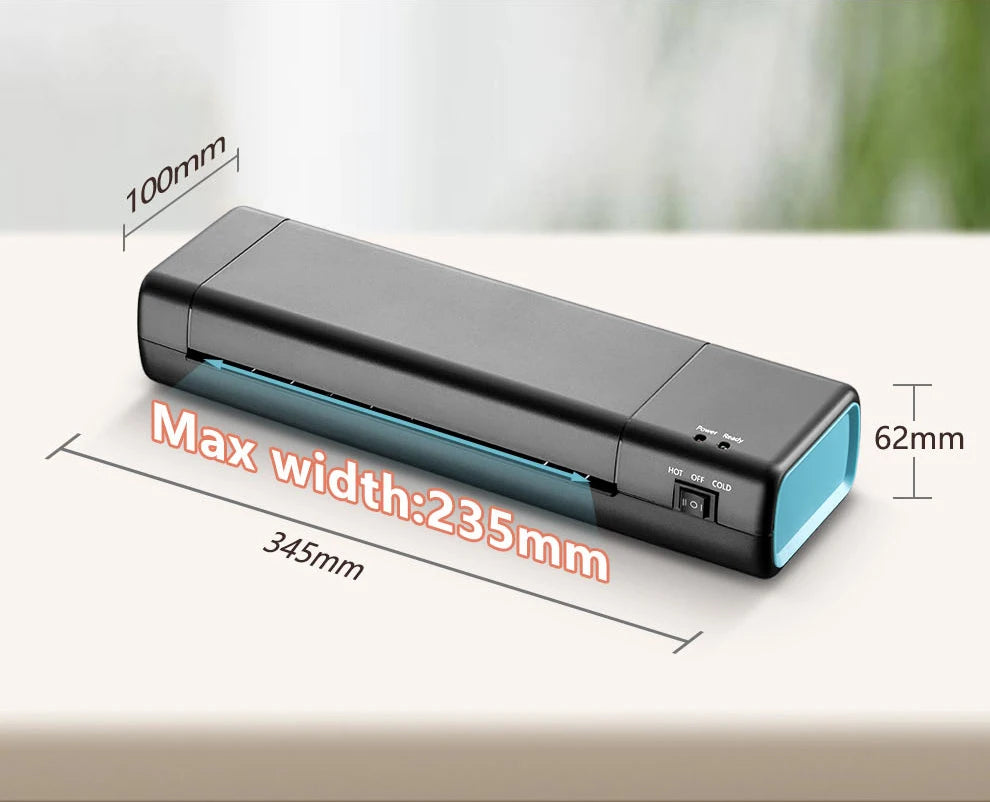 Laminating machine 9 inch laminating machine A4 A3 laminating machine 90 seconds fast preheating hot and cold laminating machine