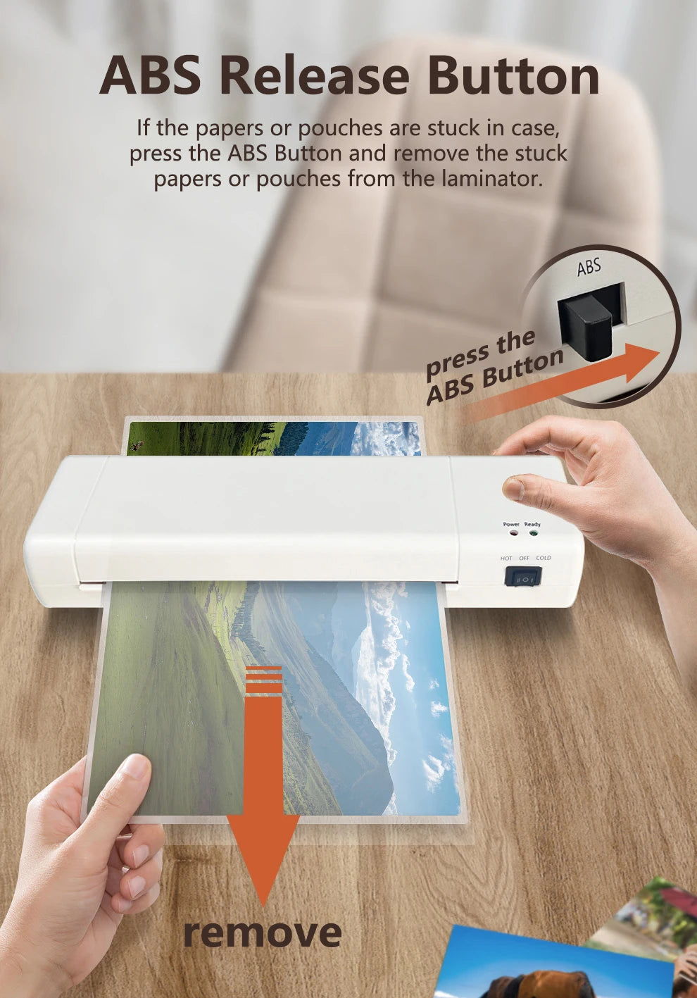 Laminating machine 9 inch laminating machine A4 A3 laminating machine 90 seconds fast preheating hot and cold laminating machine