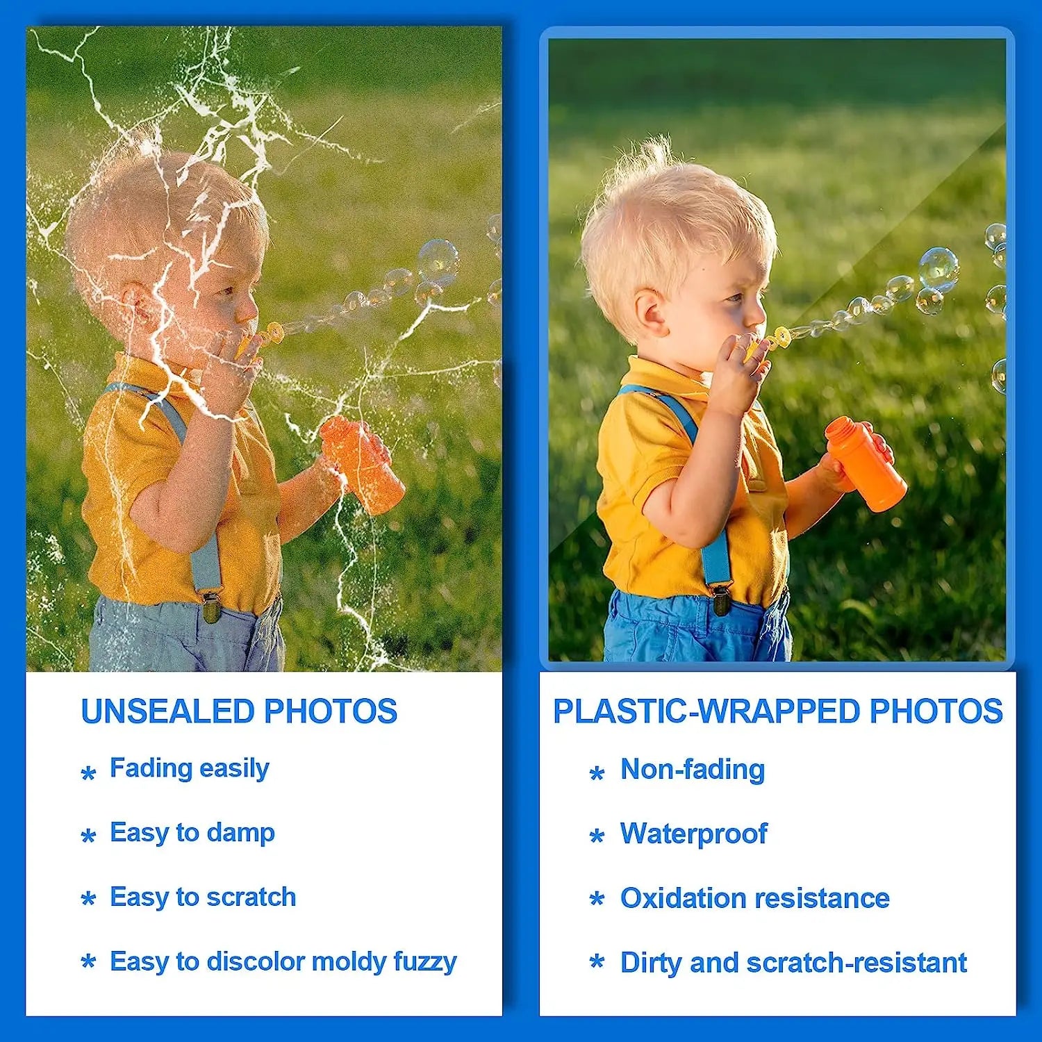 A4 100 Pack Laminating Sheets 8.7x12.1 Inches Thermal Laminating Pouches 50 mic Thickness Laminating Film