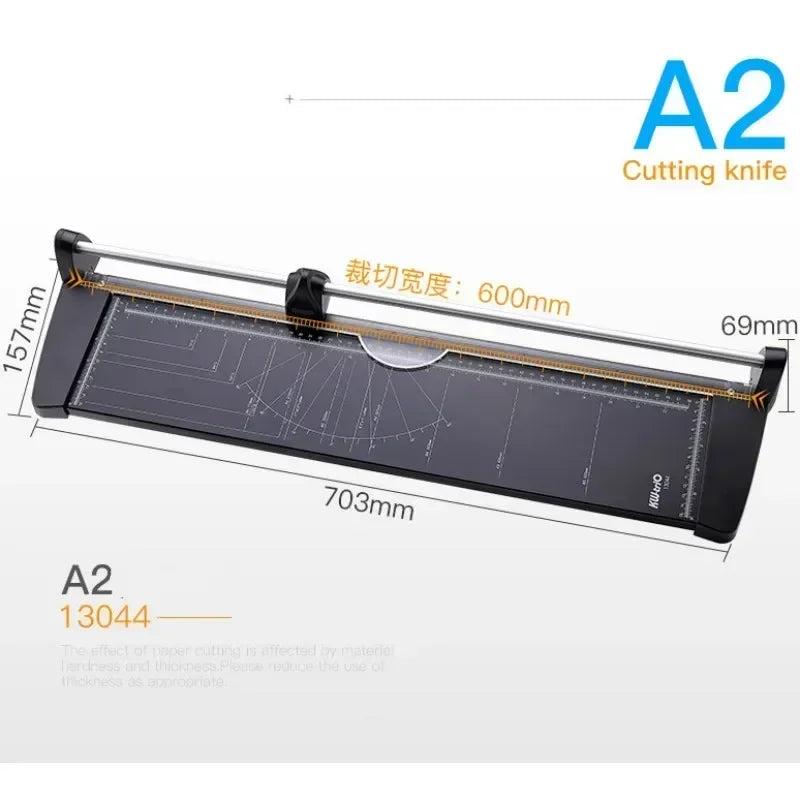 A3 Precision Paper Cutter Paper Knife Photo Trim Diy Scrapbook Portable Alloy Cutting Tool Cutting Pad Home Office Supplies