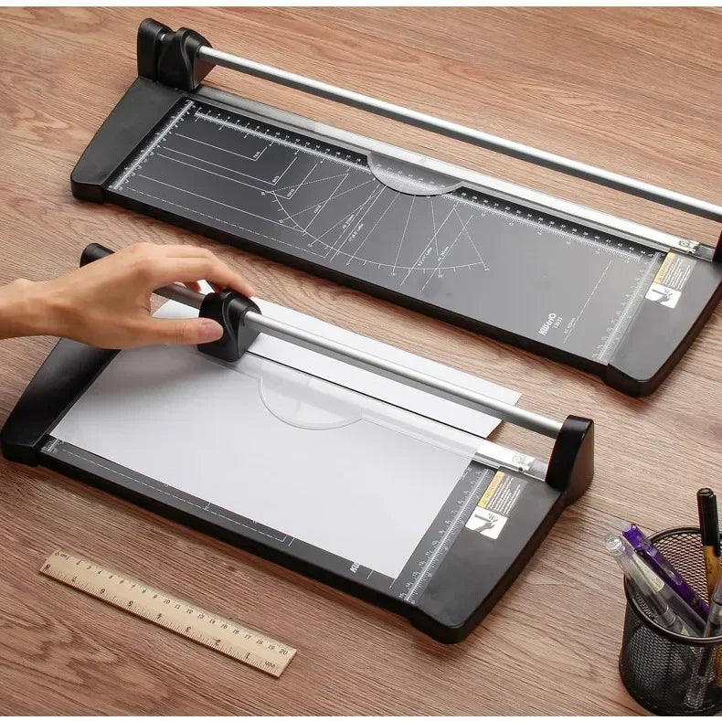 A3 Precision Paper Cutter Paper Knife Photo Trim Diy Scrapbook Portable Alloy Cutting Tool Cutting Pad Home Office Supplies