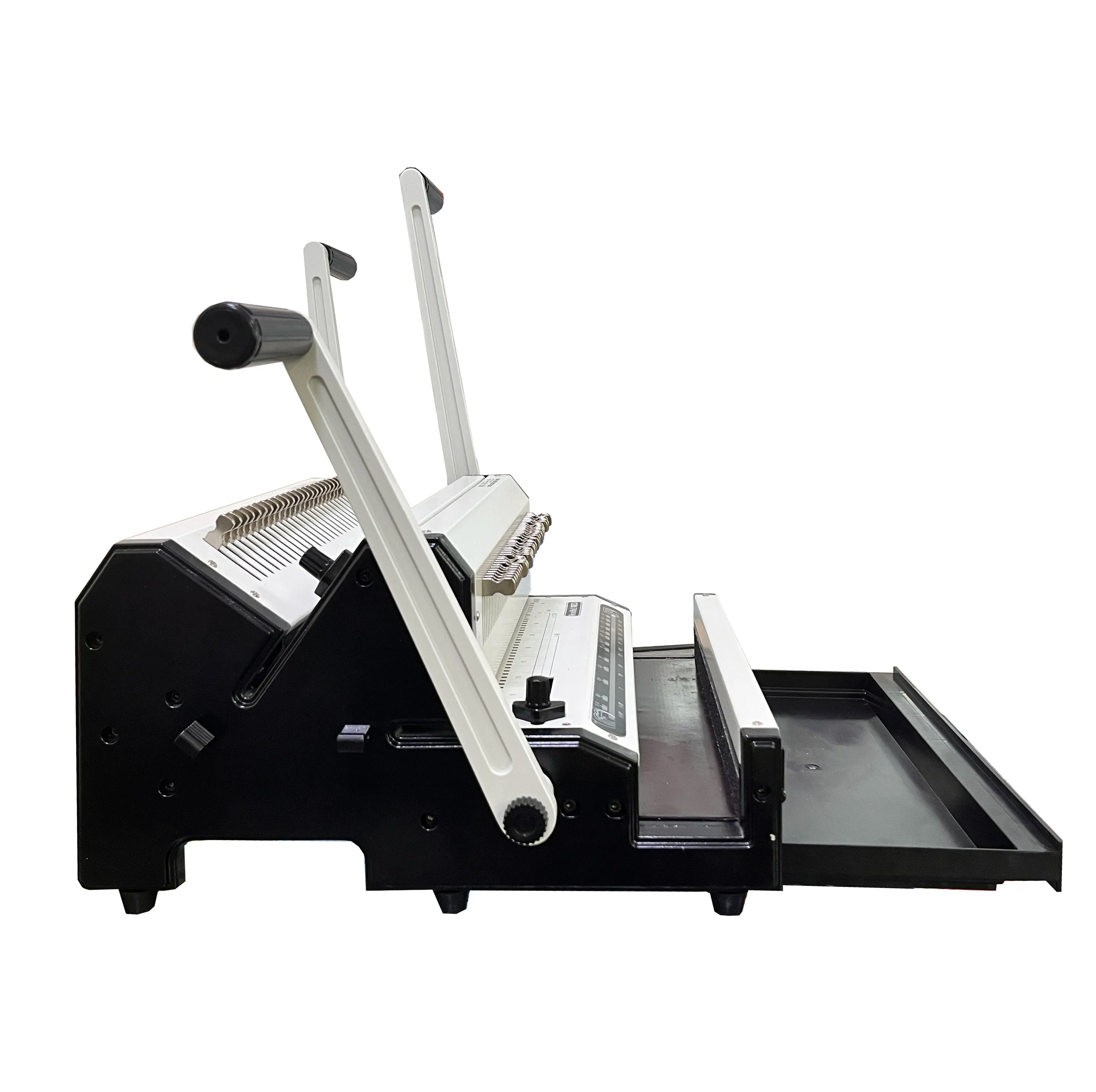 Binding Machine 2:1+3:1 Double Wire Binding Machine Single-pass 25 Pages Punching Suitable for Book and Calendar Spiral Binding