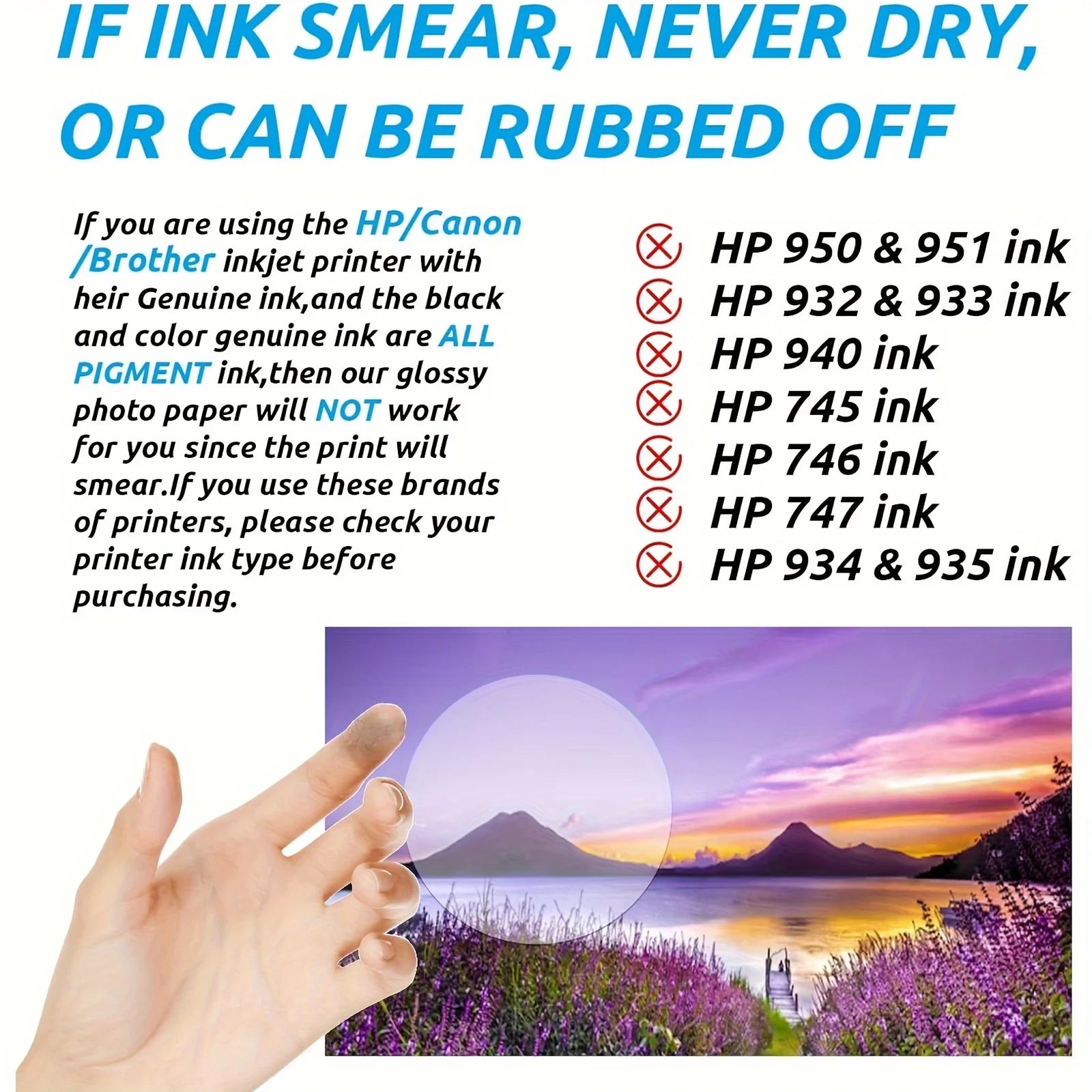 A4 Size 100 Sheets Presentation Paper Matte 8.3x11.7 Inkjet 32lb 108gsm Single Side Printable Photo for All Dye InkInkiet Printe
