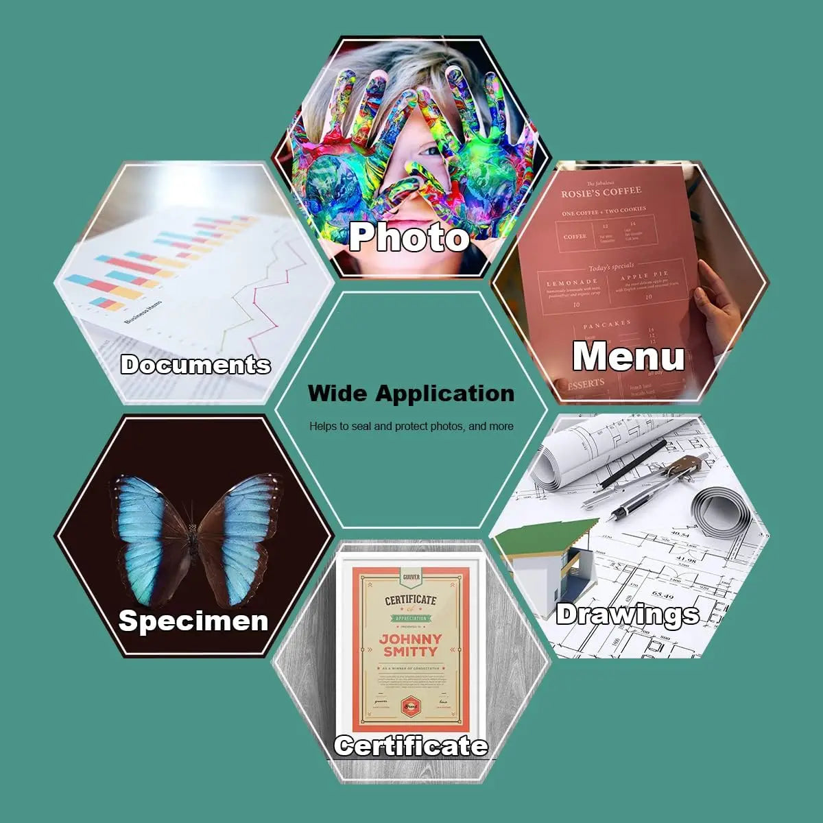 A4 100 Pack Laminating Sheets 8.7x12.1 Inches Thermal Laminating Pouches 50 mic Thickness Laminating Film