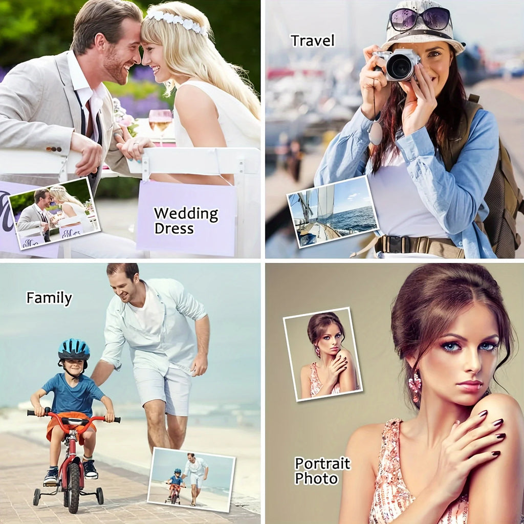 A4 Size 100 Sheets Presentation Paper Matte 8.3x11.7 Inkjet 32lb 108gsm Single Side Printable Photo for All Dye InkInkiet Printe