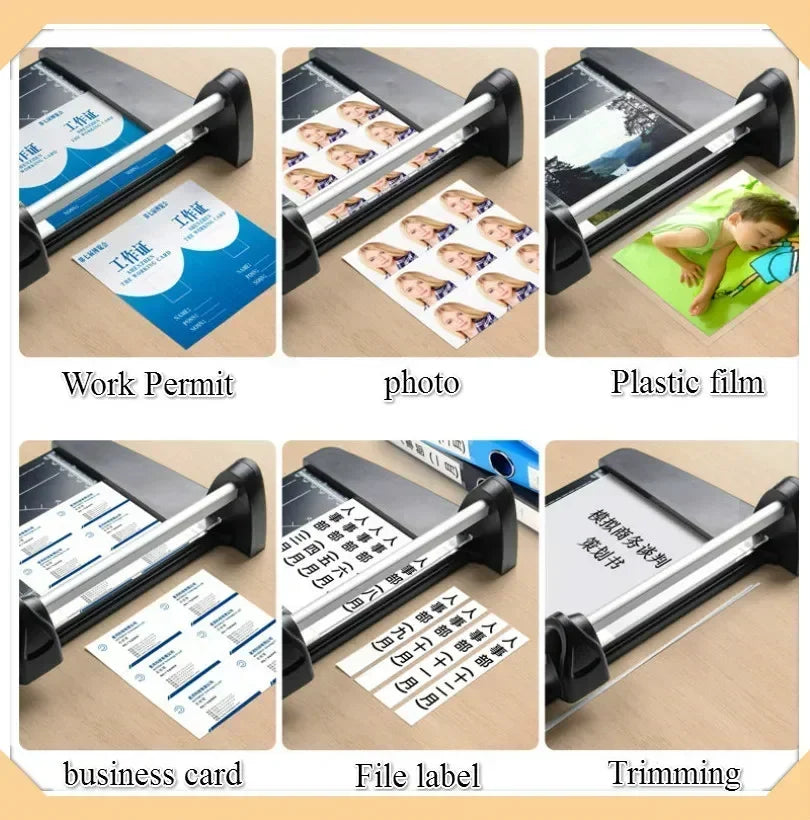 A3 Precision Paper Cutter Paper Knife Photo Trim Diy Scrapbook Portable Alloy Cutting Tool Cutting Pad Home Office Supplies