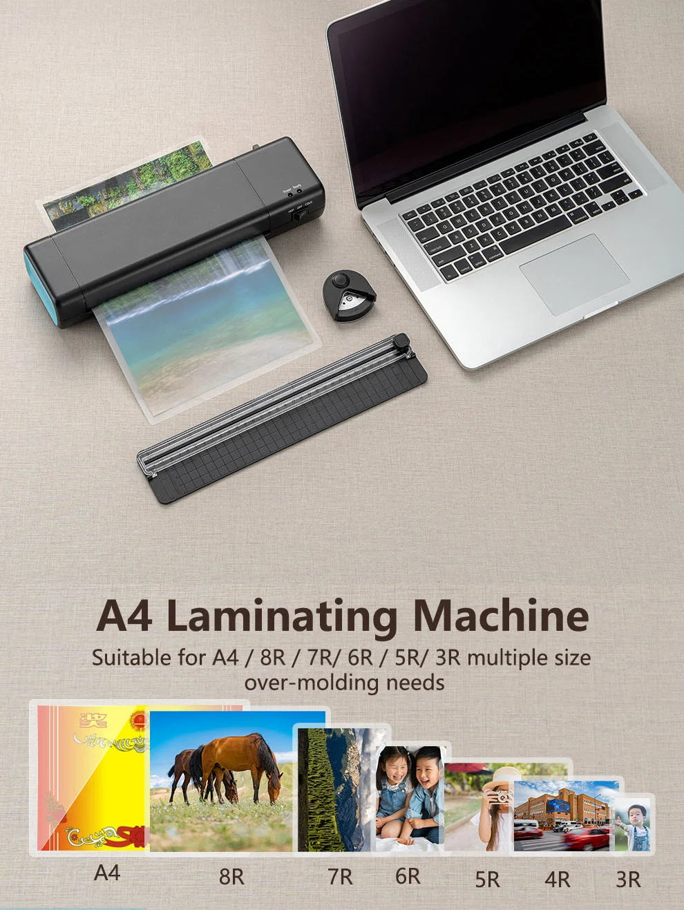 Laminating machine 9 inch laminating machine A4 A3 laminating machine 90 seconds fast preheating hot and cold laminating machine